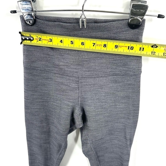 Lululemon Womens Align Pant II Size 4 High Rise Gray Heather Herringbone 25 In - Picture 6 of 9